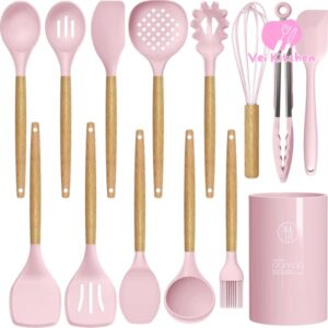 14 Pcs Silicone Cooking Utensils Set